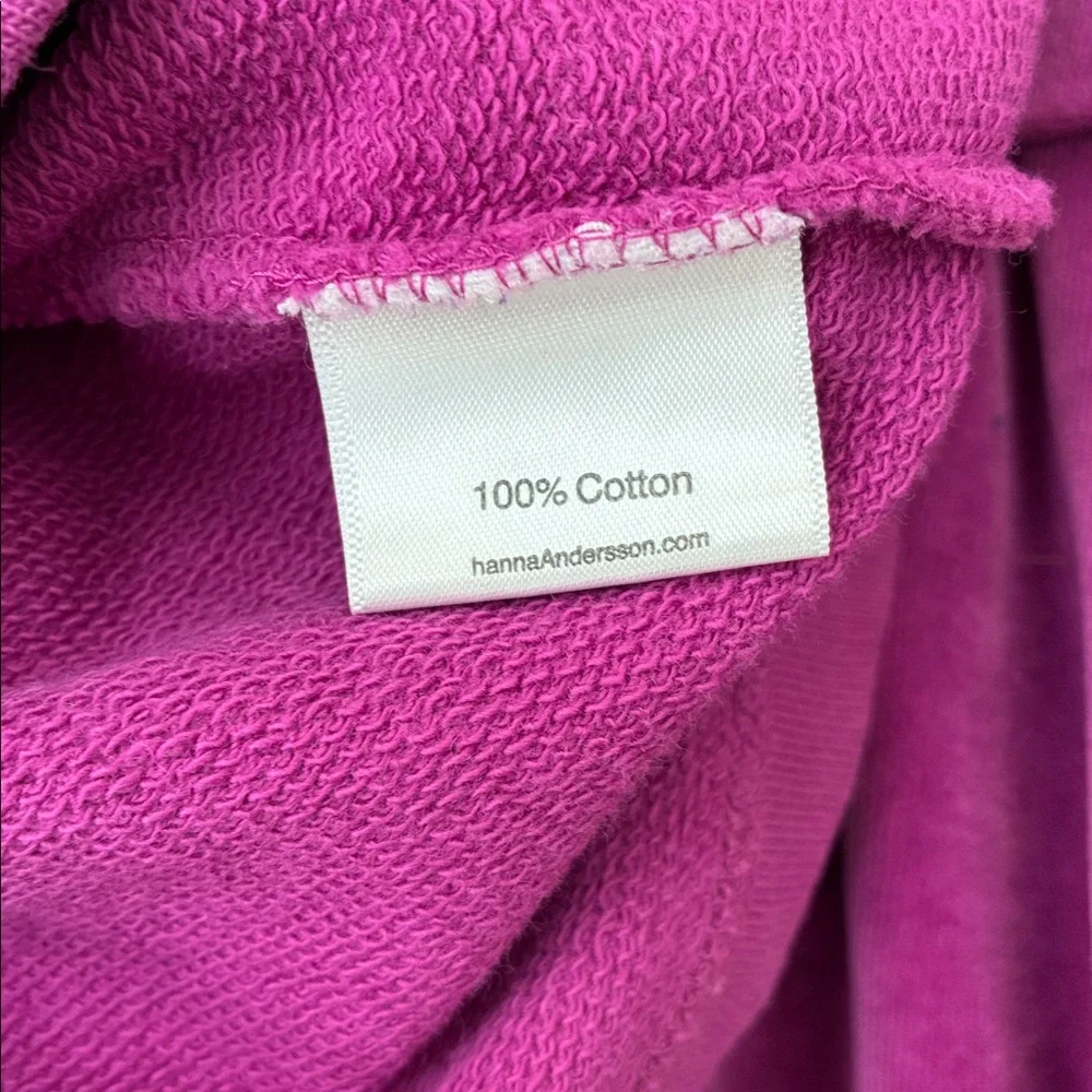 Hanna Andersson Sz 110 US 5 Bundle of 2 Dresses Gray Purple Heart Boden Gap